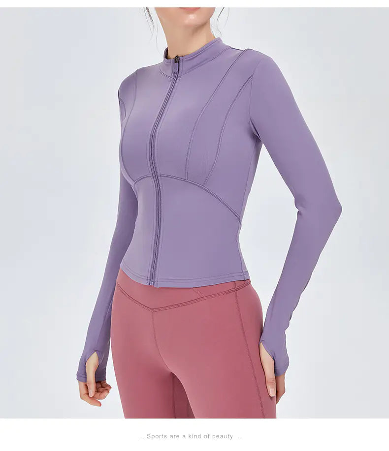Erin Long Sleeve Yoga Jacket