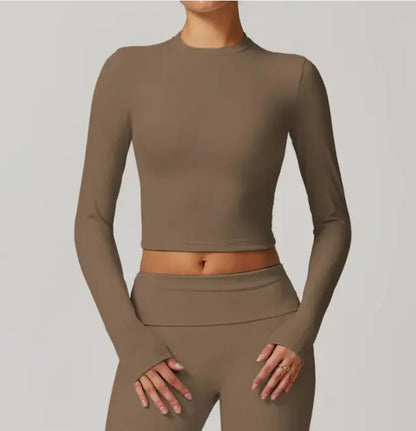 Nyla Long Sleeve Yoga Top