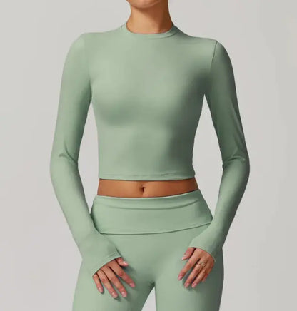 Nyla Long Sleeve Yoga Top