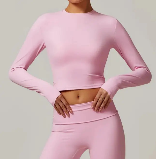 Nyla Long Sleeve Yoga Top