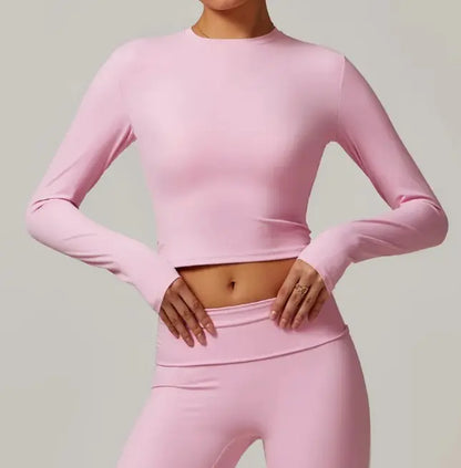 Nyla Long Sleeve Yoga Top